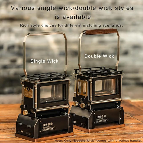 [JKC] 2-in-1 Kerosene Stove & Oil Lantern, Iron Stove