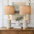 USumkky 25" Table Lamps Set of 2