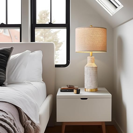 USumkky 25" Table Lamps Set of 2