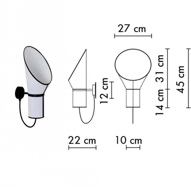 Designer LED Floor Lamp Mordern Living Room Corner Floor Lamp For Parlor Hotel Shop Sofaside Decor Creative Horn Standing Lamp