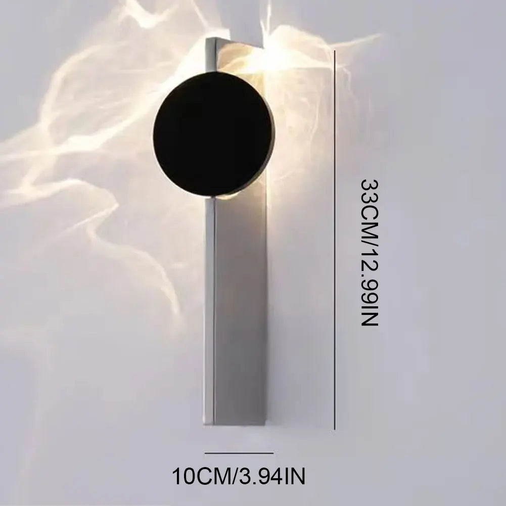 Corrugated LED Wall Lamp Modern Porch Atmosphere Wall Sconces Creative Rotatable Wall Lights Bedroom Corridor Stair Simple Decor