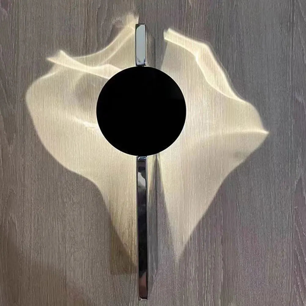 Corrugated LED Wall Lamp Modern Porch Atmosphere Wall Sconces Creative Rotatable Wall Lights Bedroom Corridor Stair Simple Decor