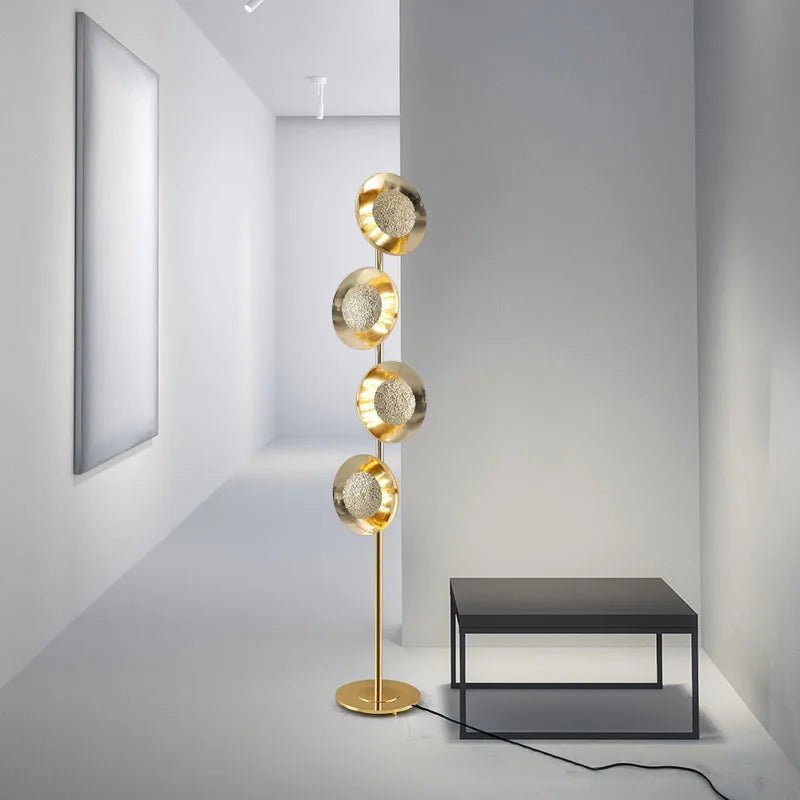 Floor Lamps Art Minimalist Design Smart Bedroom Ball Gold Bedside Living Room Decor Led Corner Standing Modern Floor Lamps