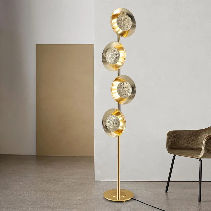 Floor Lamps Art Minimalist Design Smart Bedroom Ball Gold Bedside Living Room Decor Led Corner Standing Modern Floor Lamps