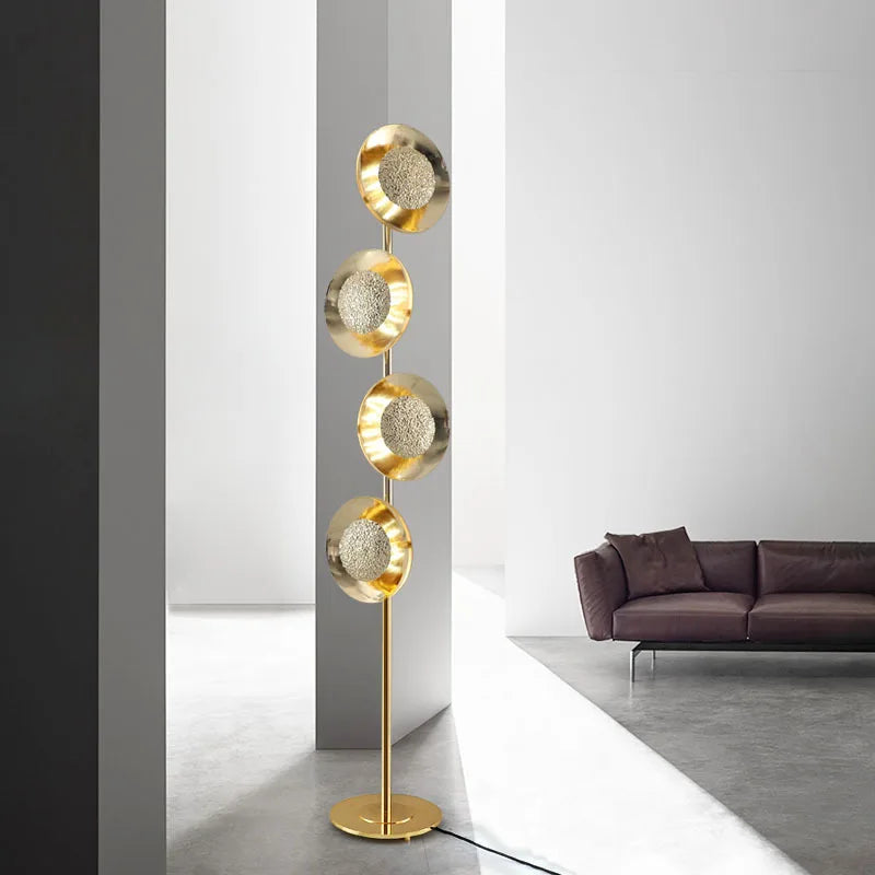 Floor Lamps Art Minimalist Design Smart Bedroom Ball Gold Bedside Living Room Decor Led Corner Standing Modern Floor Lamps