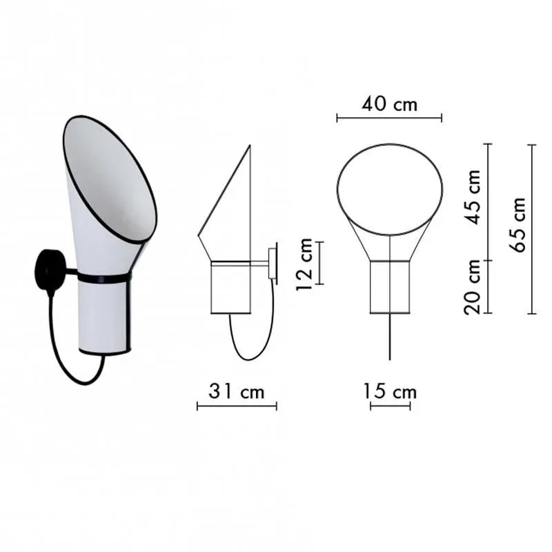 Designer LED Floor Lamp Mordern Living Room Corner Floor Lamp For Parlor Hotel Shop Sofaside Decor Creative Horn Standing Lamp