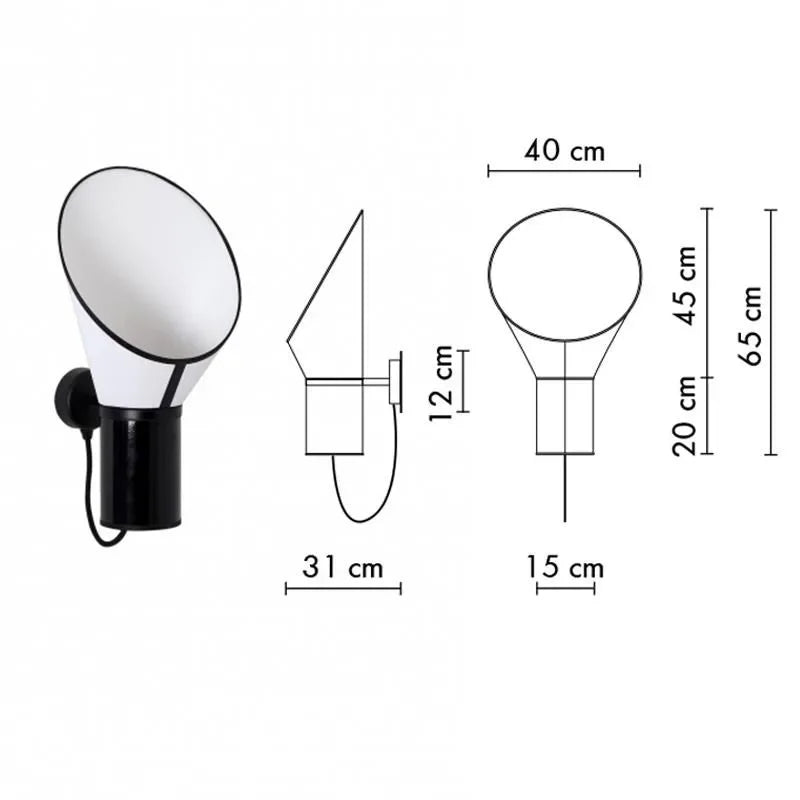 Designer LED Floor Lamp Mordern Living Room Corner Floor Lamp For Parlor Hotel Shop Sofaside Decor Creative Horn Standing Lamp