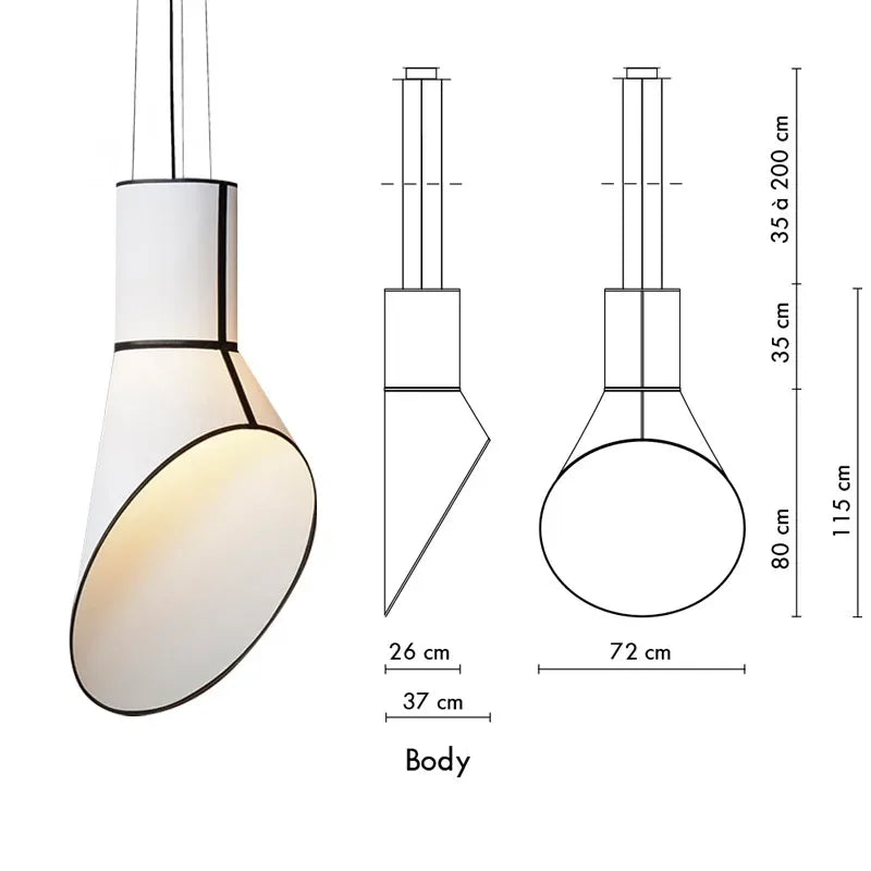 Designer LED Floor Lamp Mordern Living Room Corner Floor Lamp For Parlor Hotel Shop Sofaside Decor Creative Horn Standing Lamp