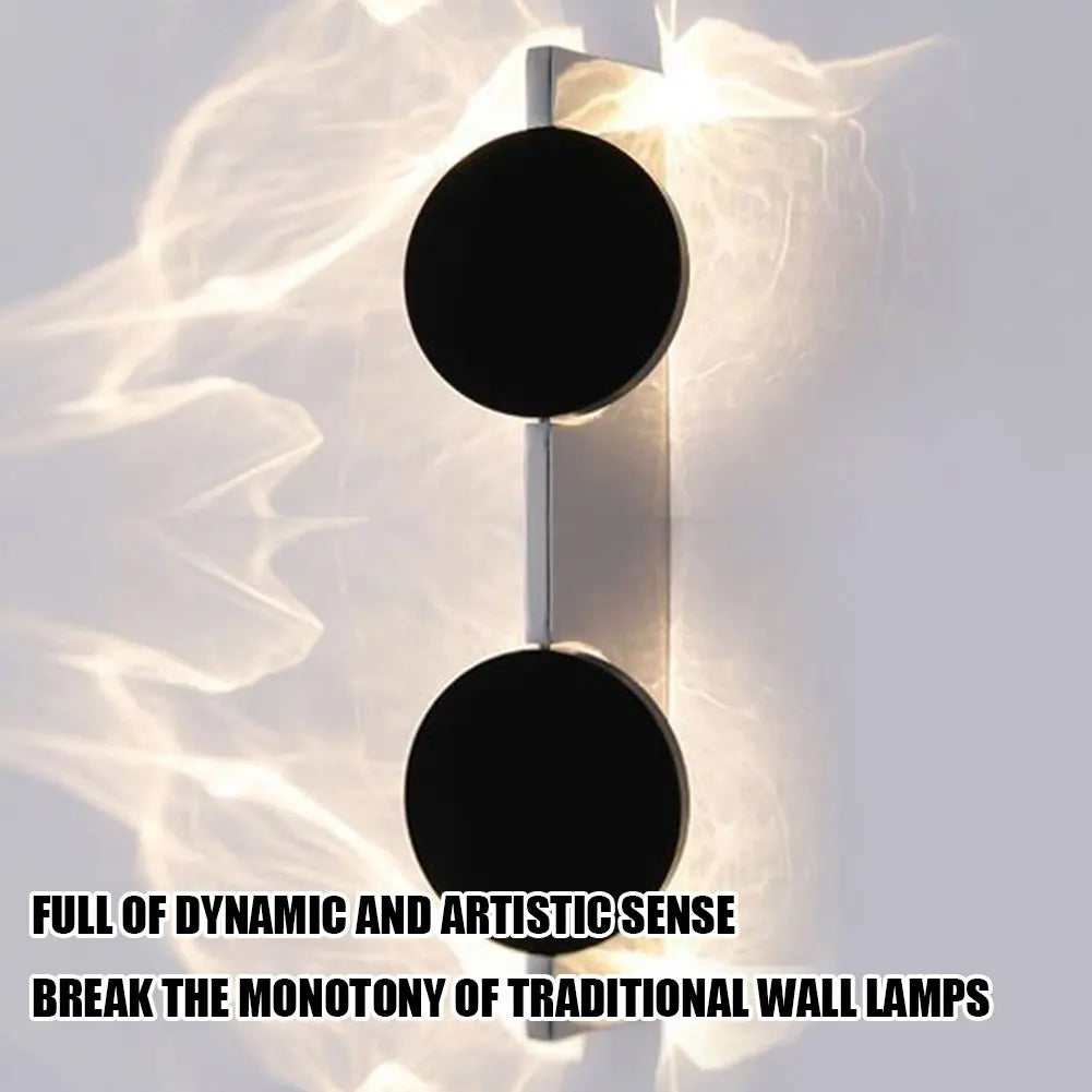 Corrugated LED Wall Lamp Modern Porch Atmosphere Wall Sconces Creative Rotatable Wall Lights Bedroom Corridor Stair Simple Decor