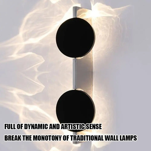 Corrugated LED Wall Lamp Modern Porch Atmosphere Wall Sconces Creative Rotatable Wall Lights Bedroom Corridor Stair Simple Decor